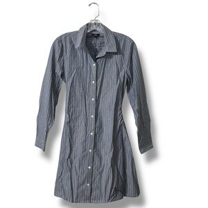 Rails Nadia Brentwood Stripe Dress Long Sleeve Women’s Small